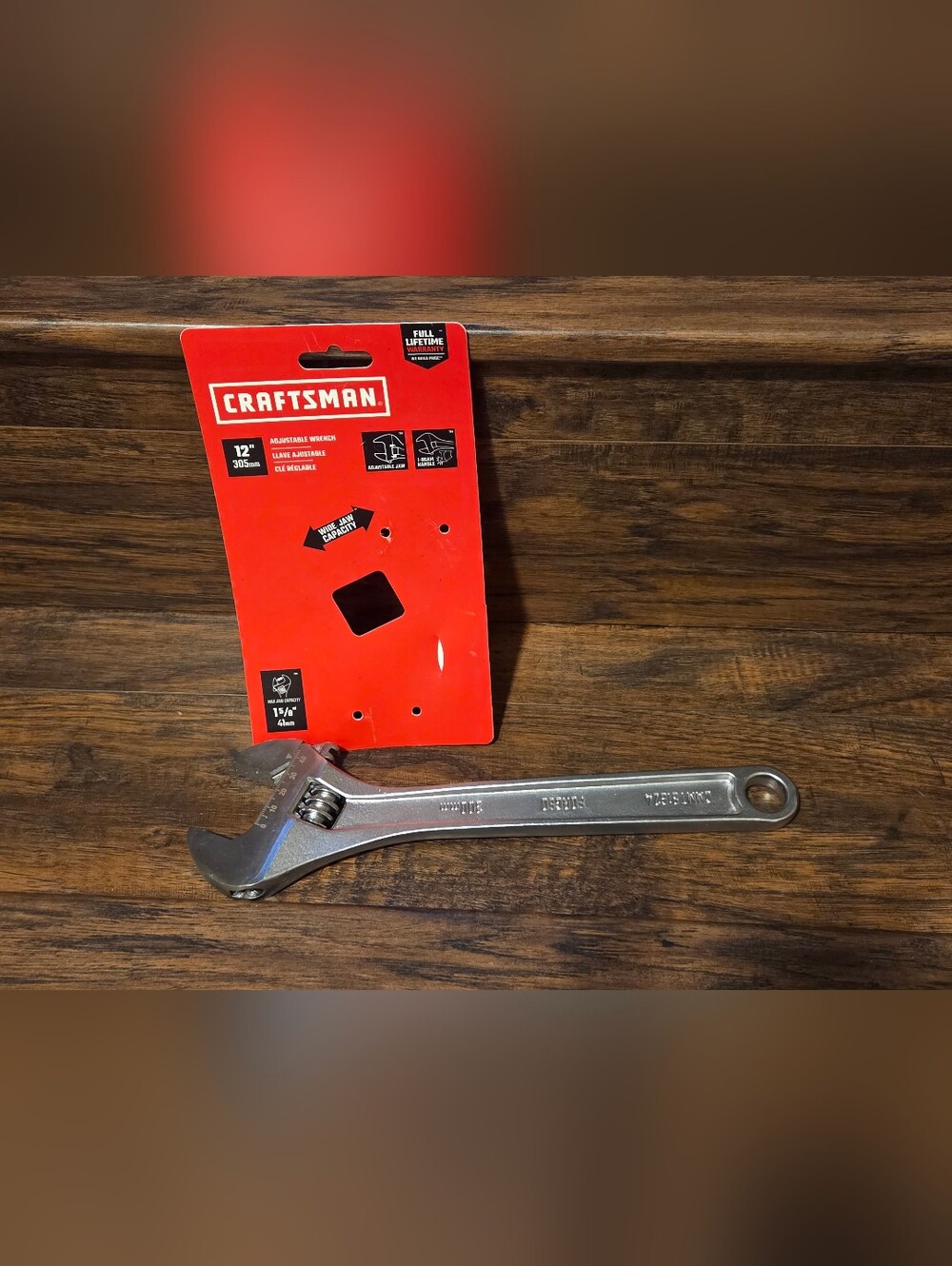 Craftsman Adjustable Wrench 12 in. Cmmt81624
